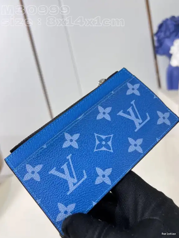 Cheap VUITTON COIN HOLDER-8*14.5*1CM LOUIS CARD 0613
